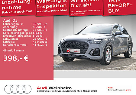 Audi Q5 40 TDI quattro S-line Black-Paket-plus LED Navi S-tronic uvm