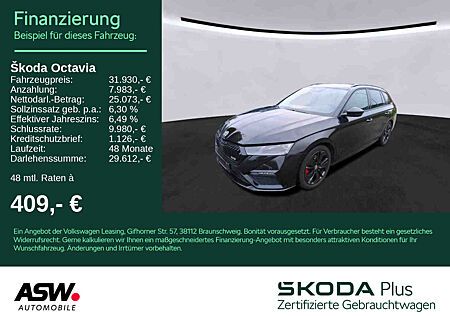 Skoda Octavia RS Combi 2.0TDI DSG LED NAVI AHK Standhz