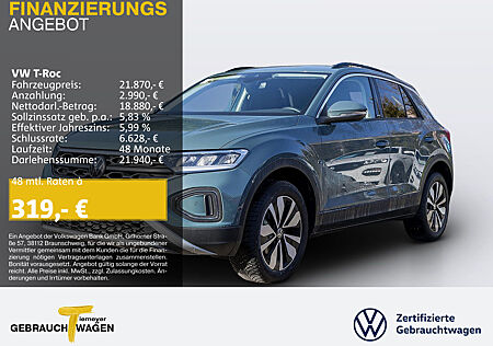 VW T-Roc 1.0 TSI MOVE NAVI SITZHZG VIRTUAL KAMERA