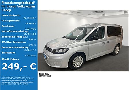 VW Caddy Kombi Sitzheizung Parkpilot 2.0 TDI DSG Navi PDC GRA SH Lane-Front Basis