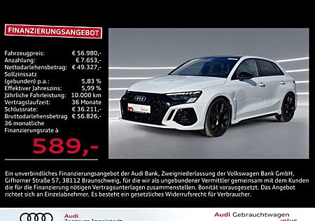 Audi RS3 RS 3 Sportback MATRIX PANO RS-AGA HuD B&O 280km/