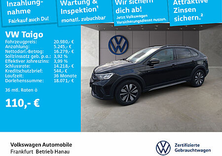 VW Taigo 1.0 TSI MOVE FrontAssist CS13MV