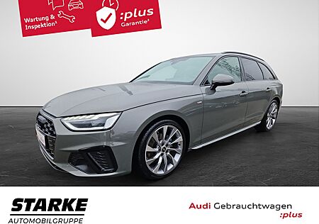 Audi A4 Avant 30 TDI S tronic S line NaviPlus AHK SHZ LED Pano Dinamica OptikPaket-schwarz 19-Zoll