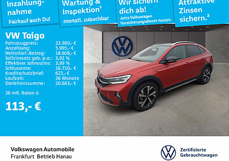 VW Taigo 1.0 TSI Style Heckleuchten