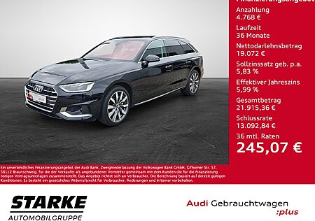 Audi A4 Avant 40 TDI S tronic advanced NaviPlus LED APS-Plus 18-Zoll Alcantara ACC