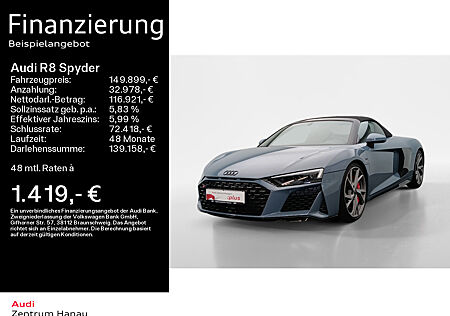 Audi R8 Spyder V10 QUATTRO PERFORMANCE *KERAMIK*LED*