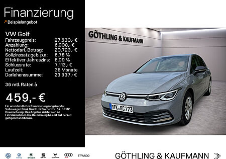 VW Golf VIII Life 1.5 eTSI DSG*LED+*Privacy*Navi*Kamera*ACC*Keyless*Digital*Climatronic