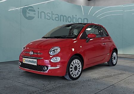 Fiat 500 Lounge AUTOMATIK PANODACH TEMPOMAT APPLE/ANDROID ALU PDC BLUETOOTH DAB KLIMAAUT