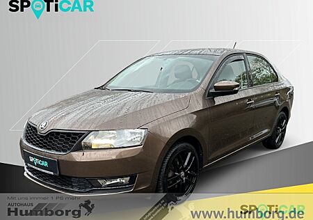 Skoda Rapid 1,0 TSI Ambition AHK-abnehmbar SHZ Temp PDC Speedlimiter Alu Klima Freisprech BT