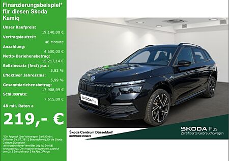 Skoda Kamiq MONTE CARLO 1.0 TSI AHK NAVI PANO LED ALU