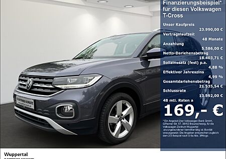 VW T-Cross 1.0 TSI Style DSG LED NAVI SHZ KAMERA PDC LM ZV