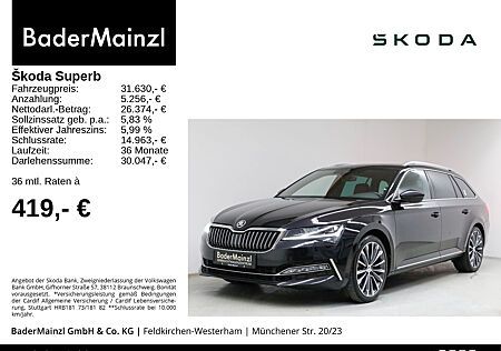 Skoda Superb Combi 2.0 TSI 4x4 DSG ACC 4xSHZ Matrix