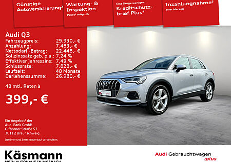 Audi Q3 advanced 40TFSI quattro AHK NAV KAM LED ACC