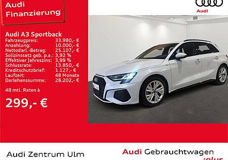 Audi A3 Sportback S line 30 TFSI S tronic NAV+ PDC