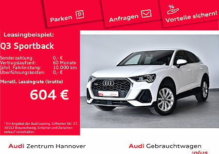 Audi Q3 Sportback S line 45 TFSI qu. Kamera LED AHK Navi