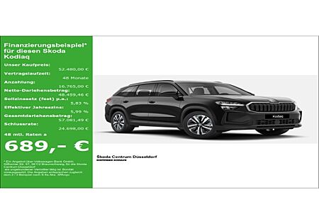 Skoda Kodiaq SELECTION 2.0 TDI DSG 4x4 AHK STANDHEIZUNG NAVI