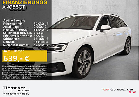 Audi A4 Avant 30 TDI ADVANCED LED LM18 AHK SPORTSITZE