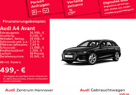 Audi A4 Avant Advanced 35 TFSI Kamera ACC virtual Navi