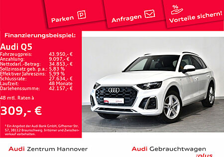 Audi Q5 S line 40 TDI quattro AHK virtual Kamera LED