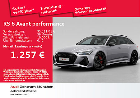 Audi RS6 RS 6 Avant performance 463(630) kW( PS) tiptronic