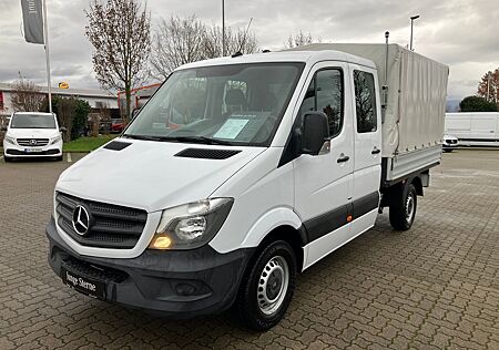 Mercedes-Benz Sprinter 214 CDI+DoKa+Pritsche+Klima+7 Sitzer