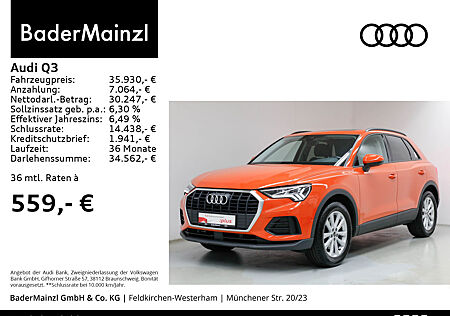 Audi Q3 40 TFSI quattro S tronic StdHzg 360° Matrix