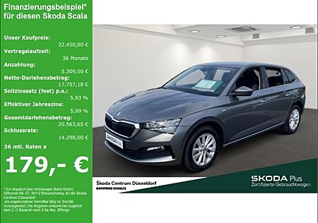 Skoda Scala AMBITION 1.0 TSI DSG NAVI KAMERA LED SHZ ALU