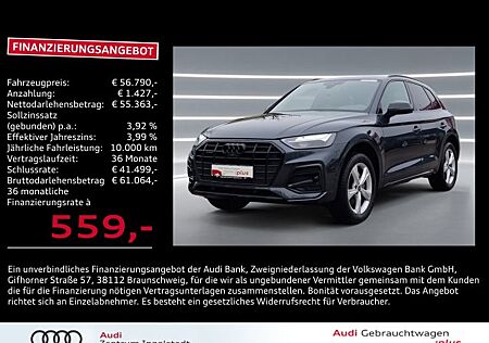 Audi Q5 Advanced 45 TFSI qu Pano AHK Leder ACC Kamera