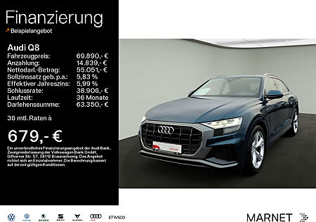 Audi Q8 55 TFSI e quattro*S-line*Pano*Navi*Einparkhilfe*Sitzheizung*