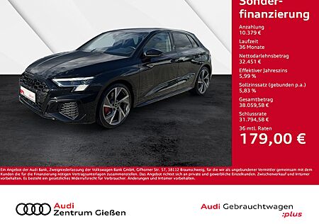 Audi S3 Sportback 2.0 TFSI quattro Black B&O Matrix-LED Assistenzpaket