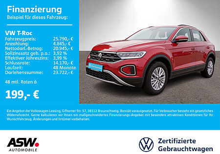 VW T-Roc Life 1.5 TSI DSG Navi LED Standheizung AHK