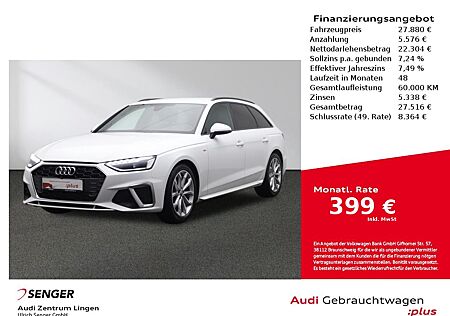 Audi A4 Avant S line 35 TFSI MMI LED Business-Paket