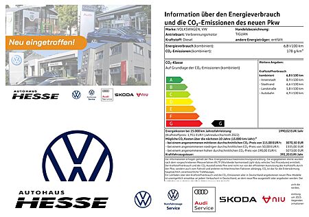 VW Tiguan Allspace R-Line 2,0 l TDI SCR 4MOTION 147 kW (200 PS) 7-Gang-Doppelkupplungsgetriebe DSG