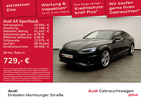 Audi A5 Sportback 40 TDI quatrro S line Panorama