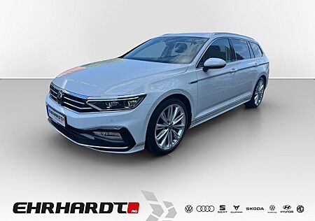 VW Passat Variant 2.0 TSI DSG Elegance R-Line IQ-LIGHT*STHGZ*AHK*NAVI*ACC*PARKLENK*KAMERA*HECKKL.+SITZE EL*ERGO*TOTW*SHZ*19"