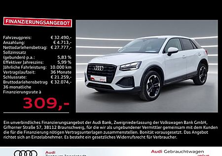 Audi Q2 Advanced 30 TDI S-tronic MATRIX AHK 18" GRA