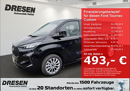 Ford Tourneo Custom Titanium 320 L2 2.0 EcoBlue 150PS Neues Modell /Leder/Navi/BLIS