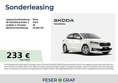 Skoda Fabia Selection 1,5l TSI DSG *SZH*KLIMA*LED*PDC*