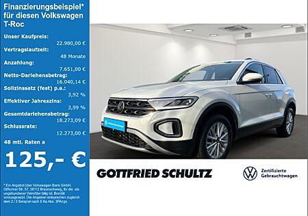 VW T-Roc 1 0 TSI Life LED NAVI SHZ PDC DAB MFL