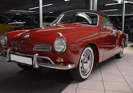 VW Karmann Ghia Cabrio H-Kennzeichen+USB-Radio+Weißwandreifen