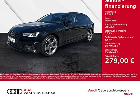 Audi A4 Avant 40 TFSI S line sport Black Kamera Navi Plus