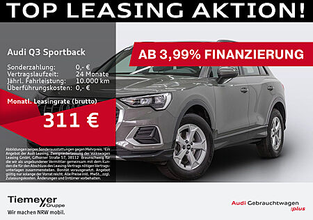 Audi Q3 Sportback 35 TDI Q ADVANCED LEDER LM18 KAMERA NAVI