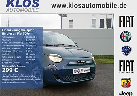 Fiat 500E ICON 42kWh PARK KOMFORTPAK NAVI ALU KLIMAAUTOMATIK