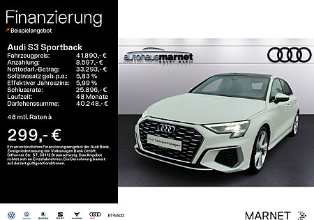 Audi S3 Sportback 2.0 TFSI quattro*Navi*LED*B&O*PDC*Pano*Virtual Cockpit* Connect*Sitzheizung