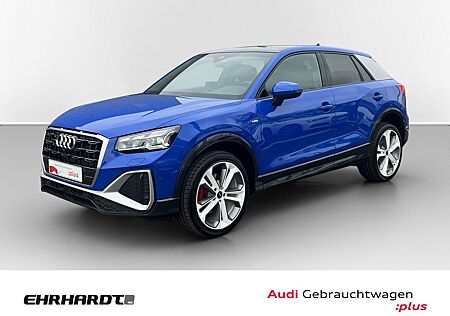 Audi Q2 40 TFSI quattro S tronic S-Line INDIVIDUAL-LACK STHZG*PANO*MATRIX*VIRTUAL*LEDER*NAVI*ACC*PARKLENK*KAMERA*HECKKL.EL*TOTW*SHZ*SOUND*19"