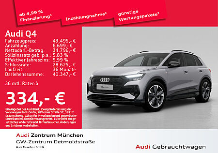 Audi Q4 e-tron Q4 2x S line Zoll Dynamik