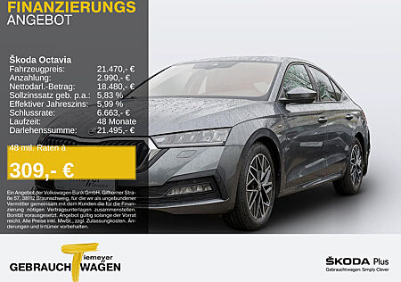 Skoda Octavia 2.0 TDI AMBITION LED LM17 AHK KAMERA