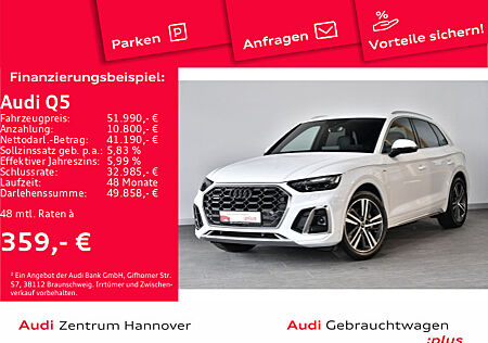 Audi Q5 S line 50 TDI quattro Matrix AHK Kamera virtual