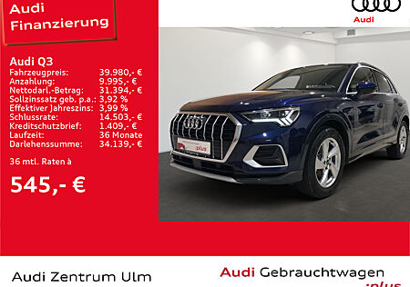 Audi Q3 advanced 35 TFSI S tronic AHK NAV+ E-KLAPPE