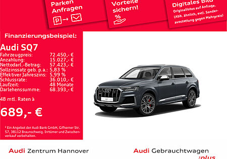 Audi SQ7 4.0 TFSI quattro Standh. HuD Pano Matrix AHK Kamera